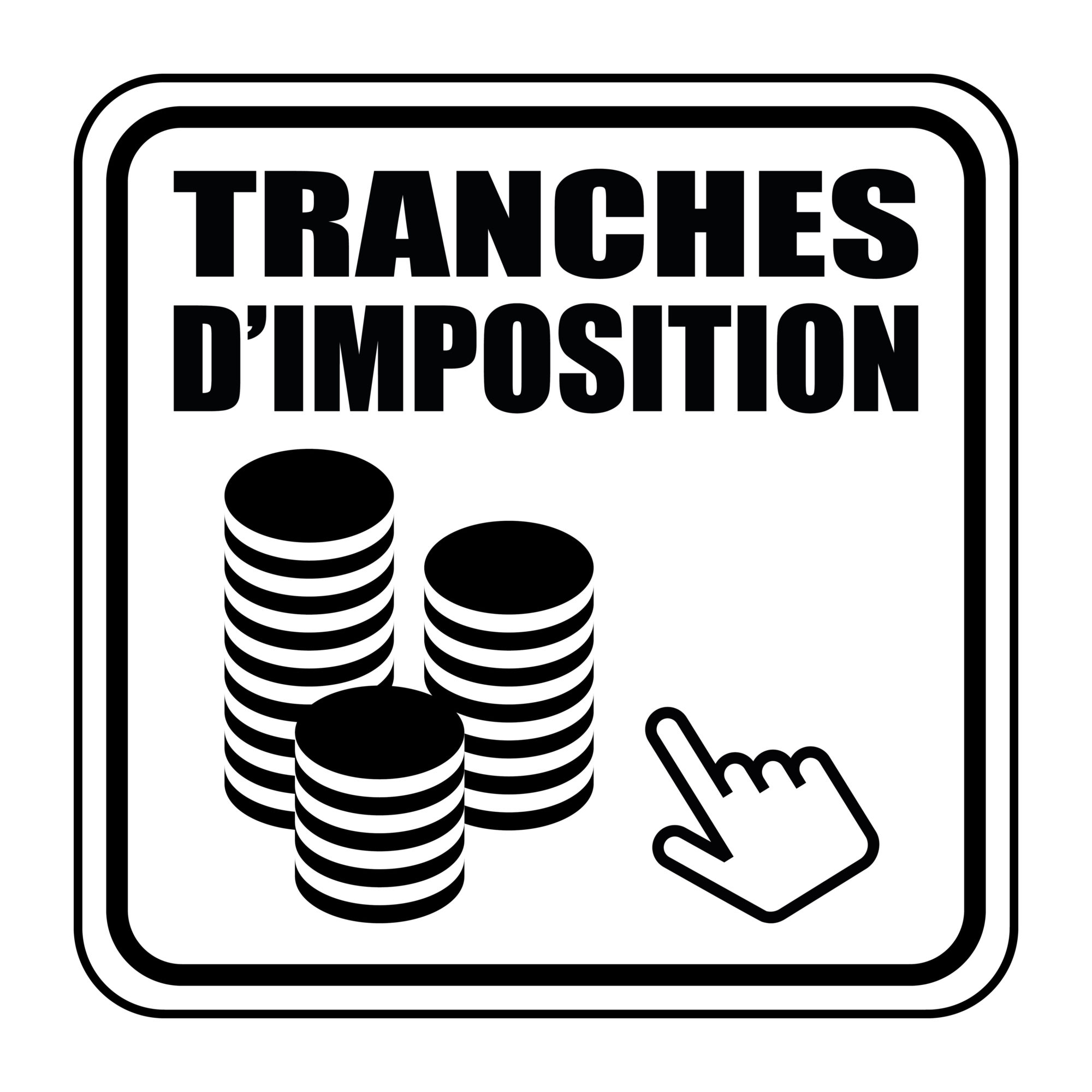 Logo tranches d'imposition.