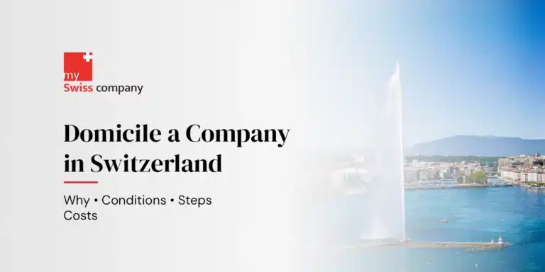 Domicile Company in Switzerland: Due Diligence, Substance and Compliance
