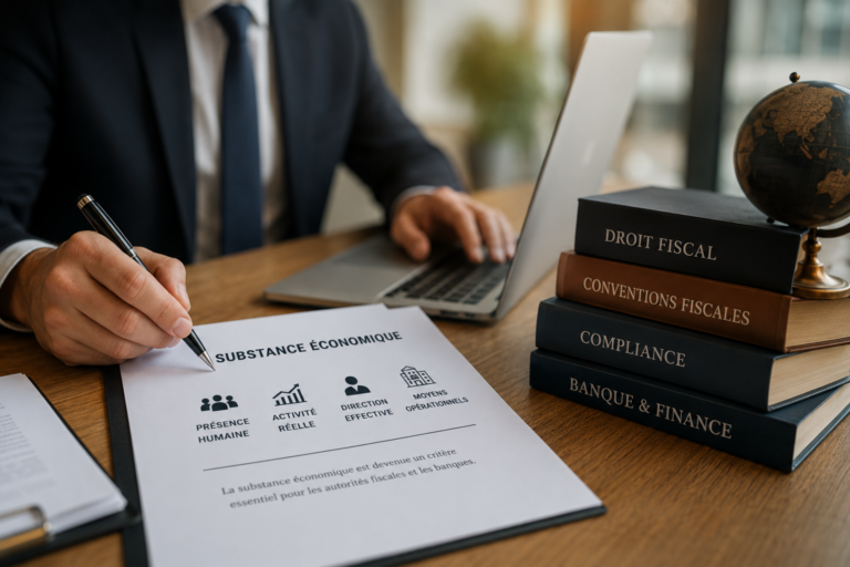 Substance économique en Suisse : pourquoi elle est devenue centrale pour les banques et l’administration fiscale