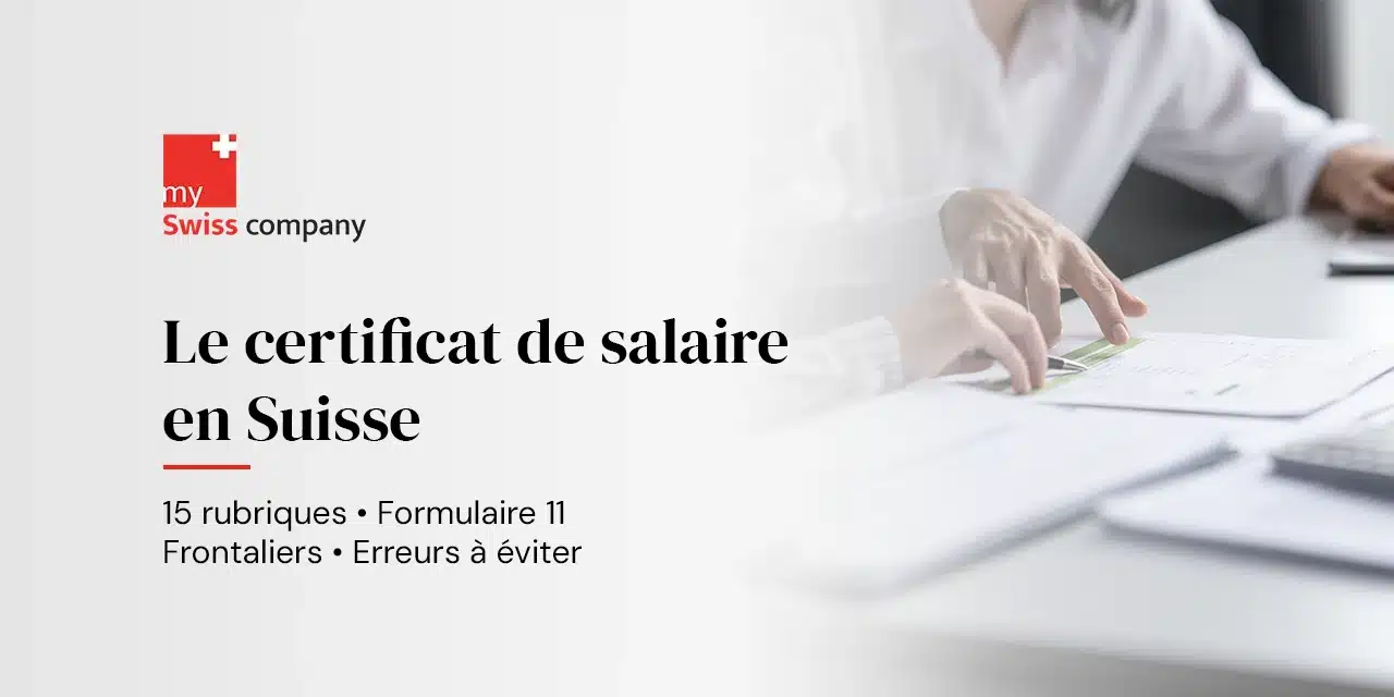 certificat de salaire suisse
