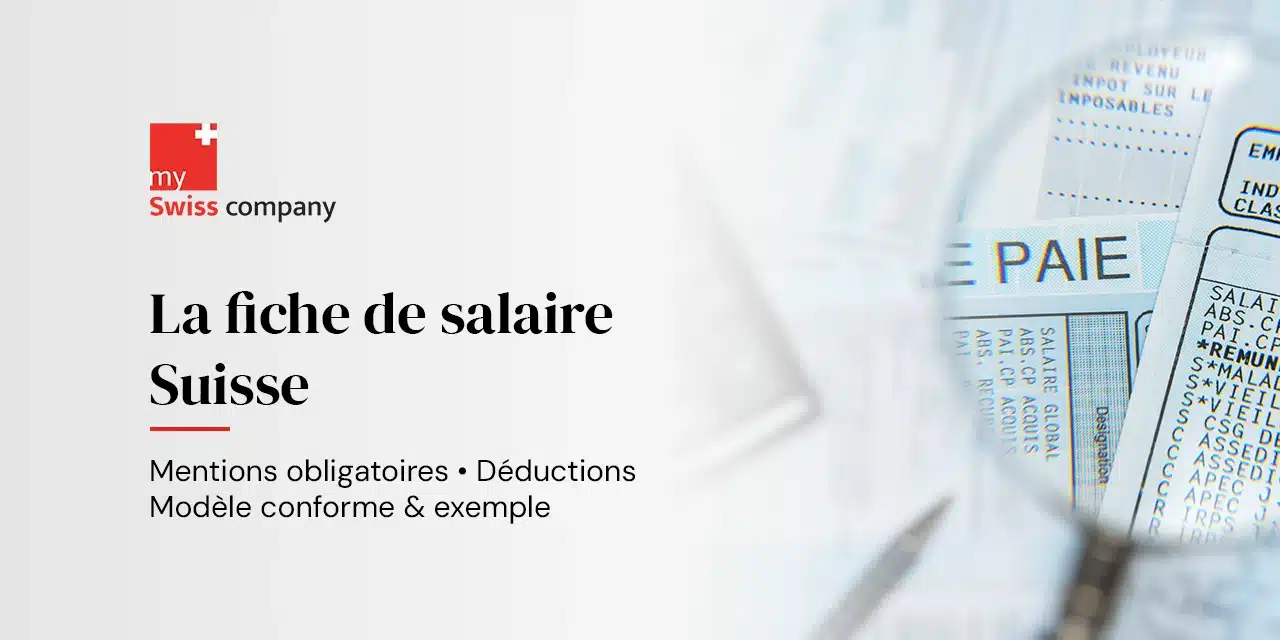 la fiche de salaire suisse
